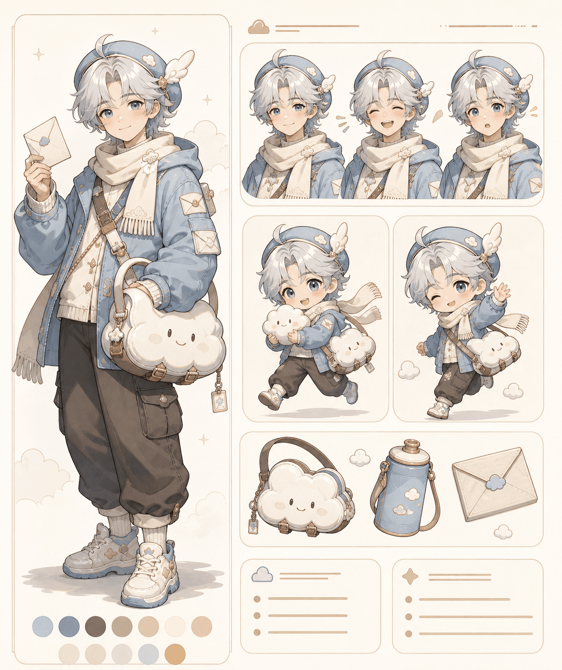 Mascot Design Sheet inspiration image